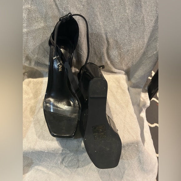 Patent wedges from Fashion Nova. Barely worn. - Picture 2 of 3